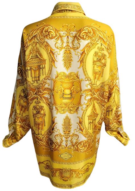 seidenhemd herren versace|Gianni Versace.